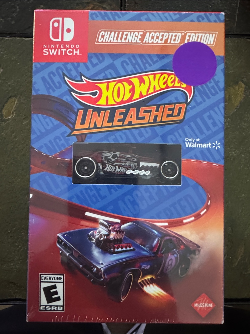 Nintendo Hot Wheels Unleashed — Blue, Red & Purple Packaging